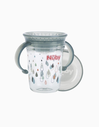 Verre 360 à anses Tritan 240ml 6m+ Nuby