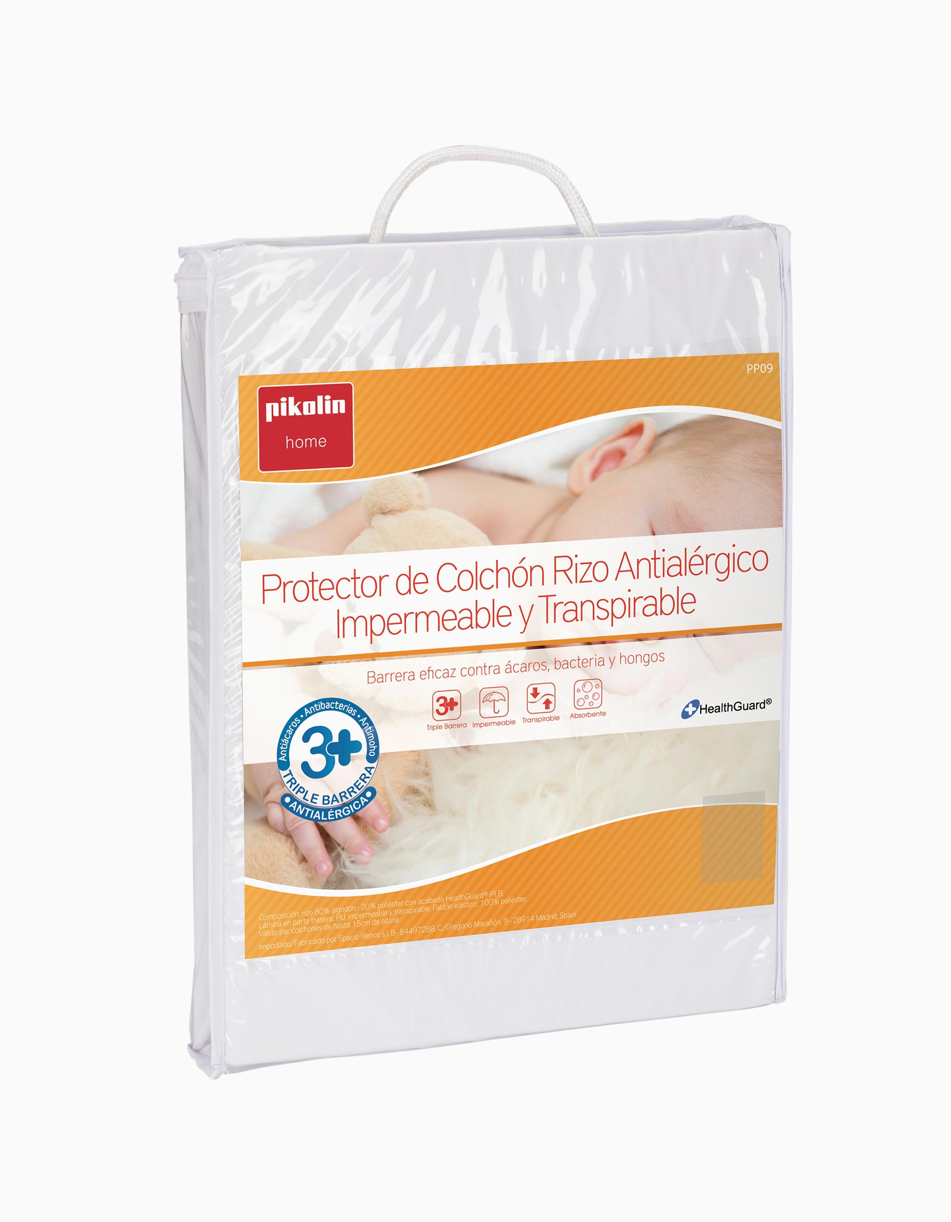 Mattress Protector 120x60cm, Terry, Pikolin