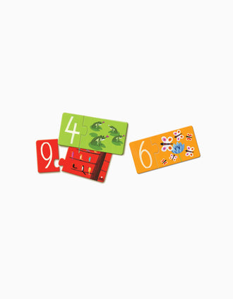 Puzzle Duo Números Djeco 3A+