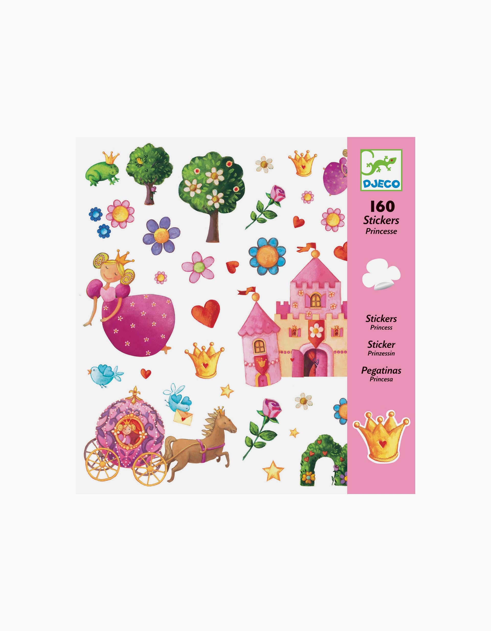 Princess Tea Party, Djeco Stickers