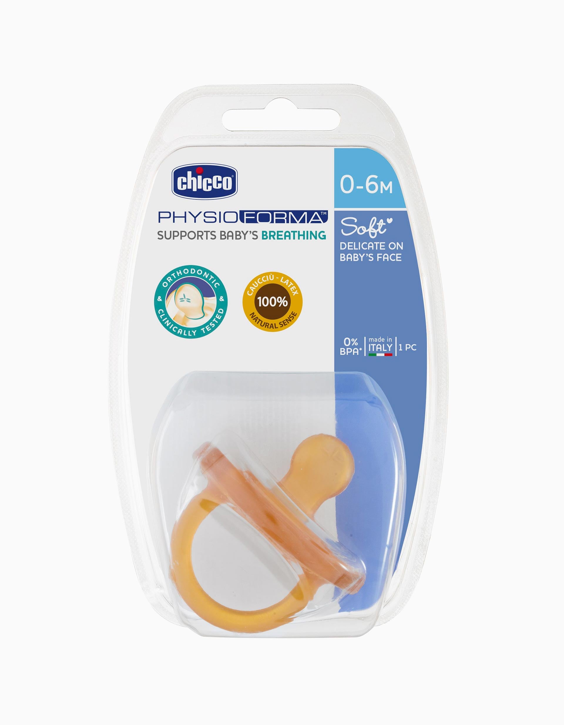 Physio Soft Dummy 0-6M Chicco