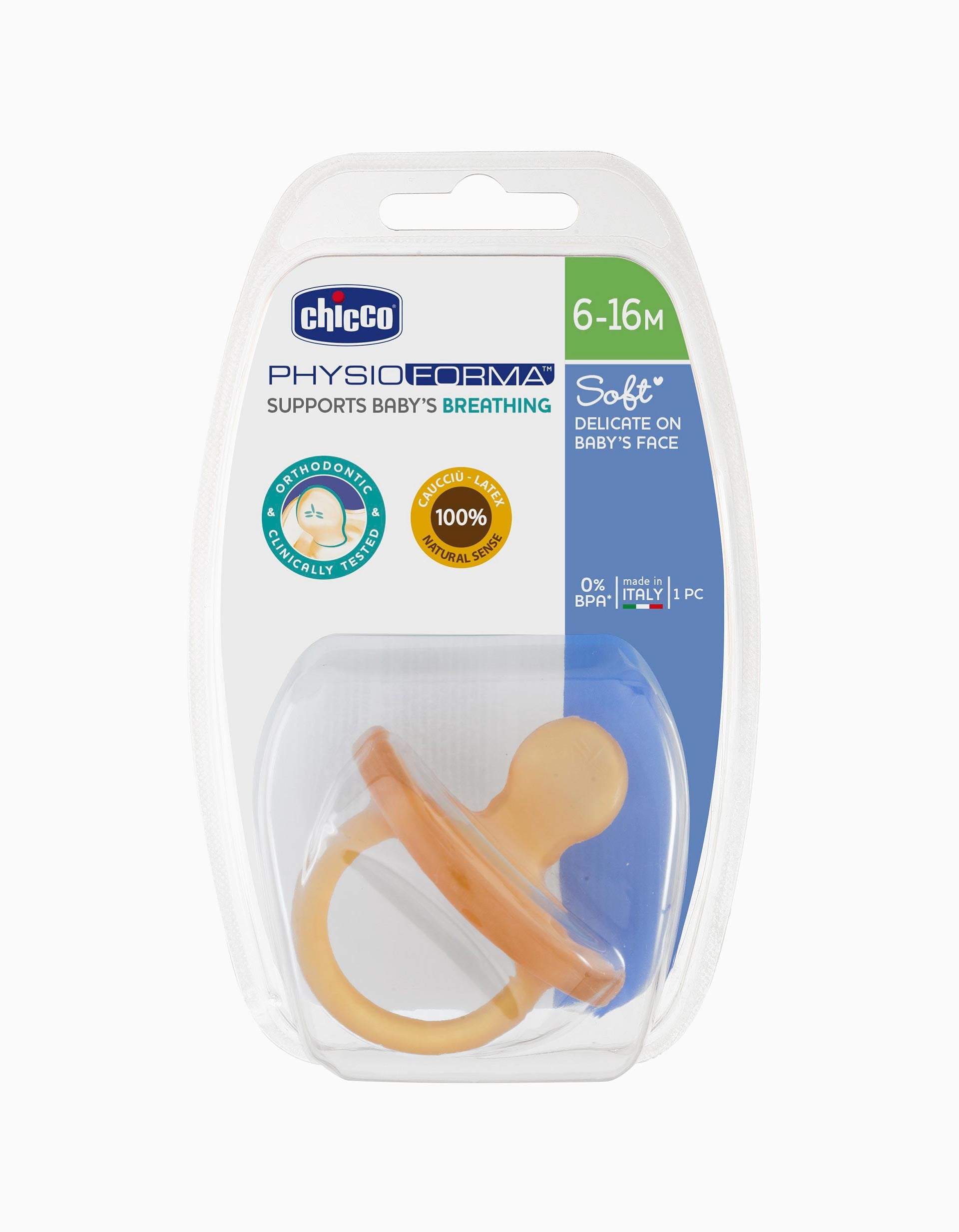 Physio Soft Dummy 6-16M Chicco