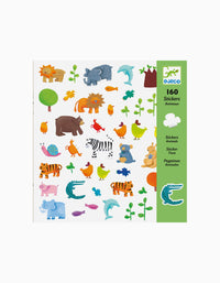 Autocolantes Animais 160 Pcs 4A+