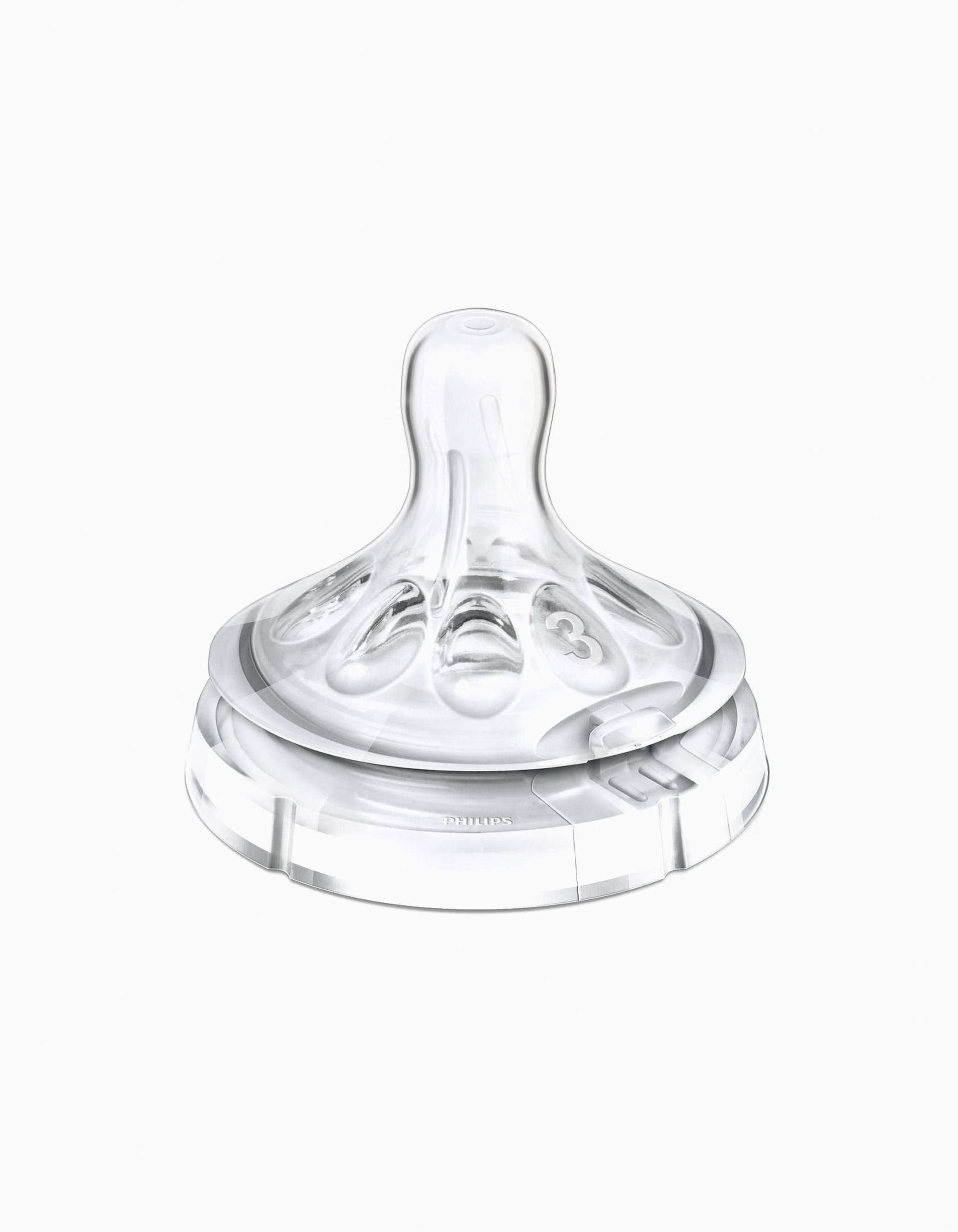 Natural Teat Medium Flow 3M+ Philips/Avent 2 Un