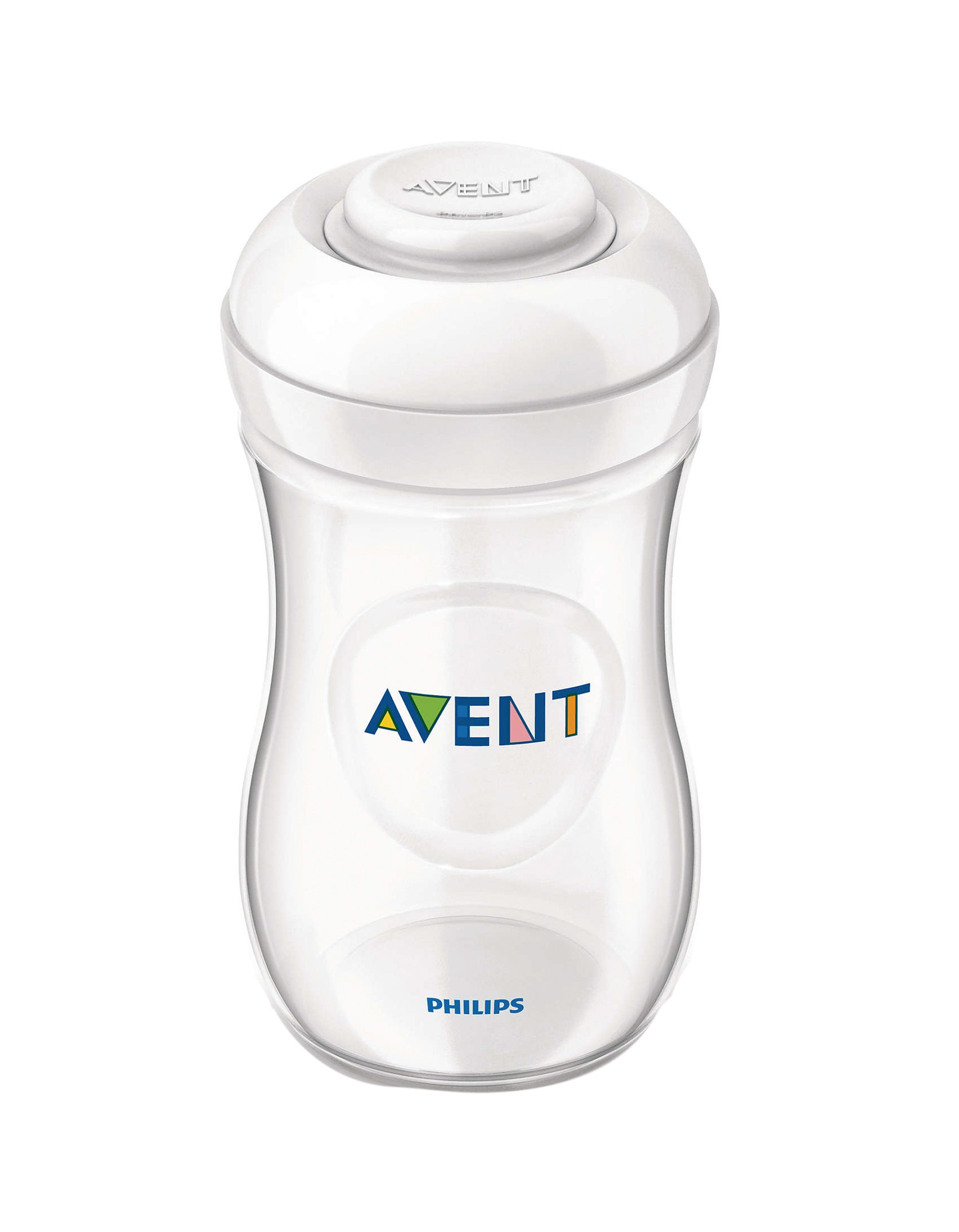 Pack of 2 Natural 260ml Baby Bottle 0M+ by Philips/Avent