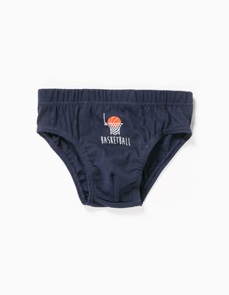 7 Calzoncillos para Niño 'Sports', Gris/Azul Oscuro