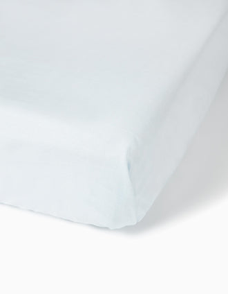 Sábana Ajustable de Cuna 80x55cm Interbaby Azul