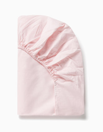 Sábana Ajustable de Cuna 80x55cm Interbaby Rosa