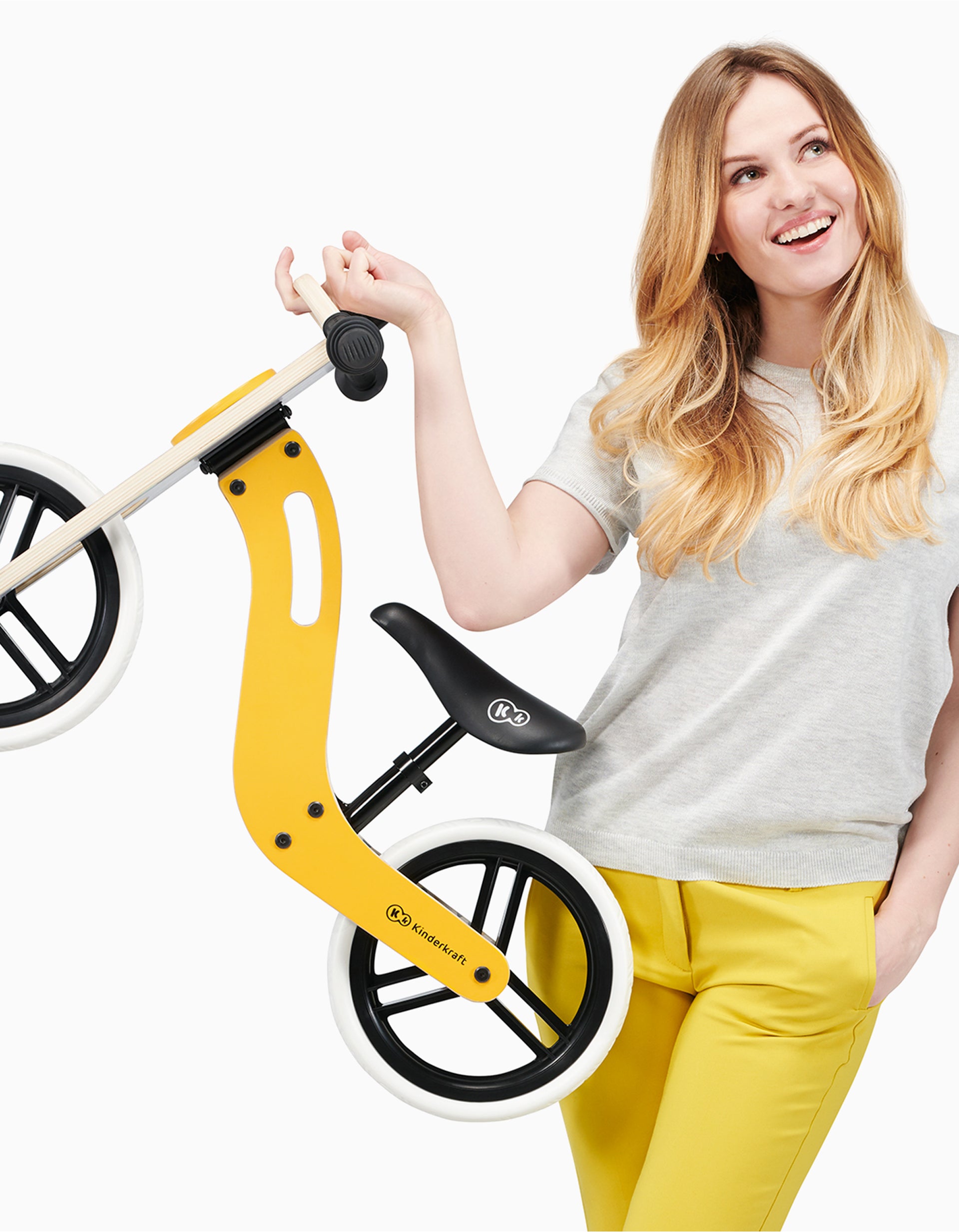 Bicyclette d'apprentissage Uniq Kinderkraft miel