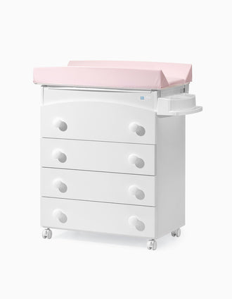 Cómoda Banheira Zy Baby Pink