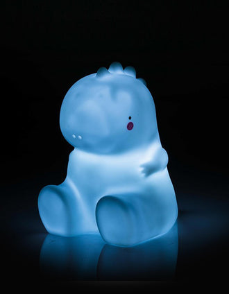 Luz De Presença Led Blue Dinosauro Interbaby