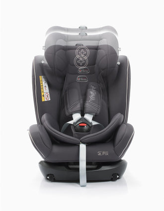 All Werdu Car Seat Gr0/1/2/3 by More, Grey
