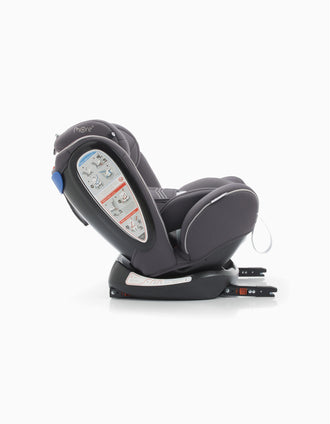All Werdu Car Seat Gr0/1/2/3 by More, Grey