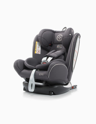 All Werdu Car Seat Gr0/1/2/3 by More, Grey