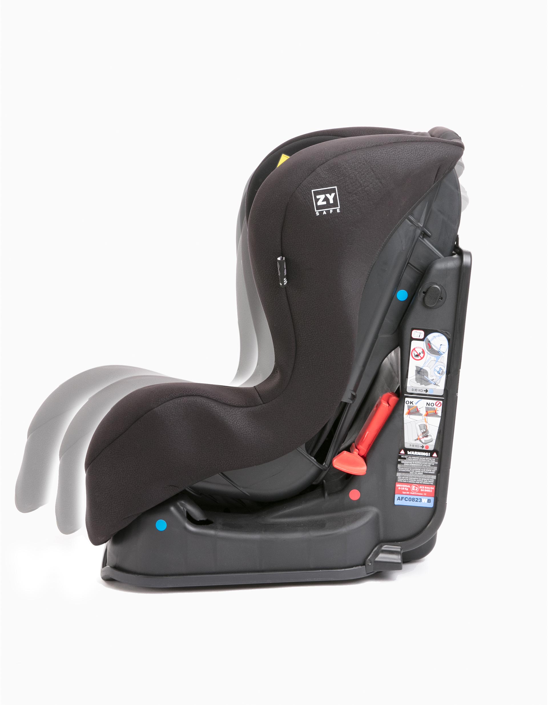 Car Seat Gr 0/1/2 Primecare Prestige Zy Safe Black