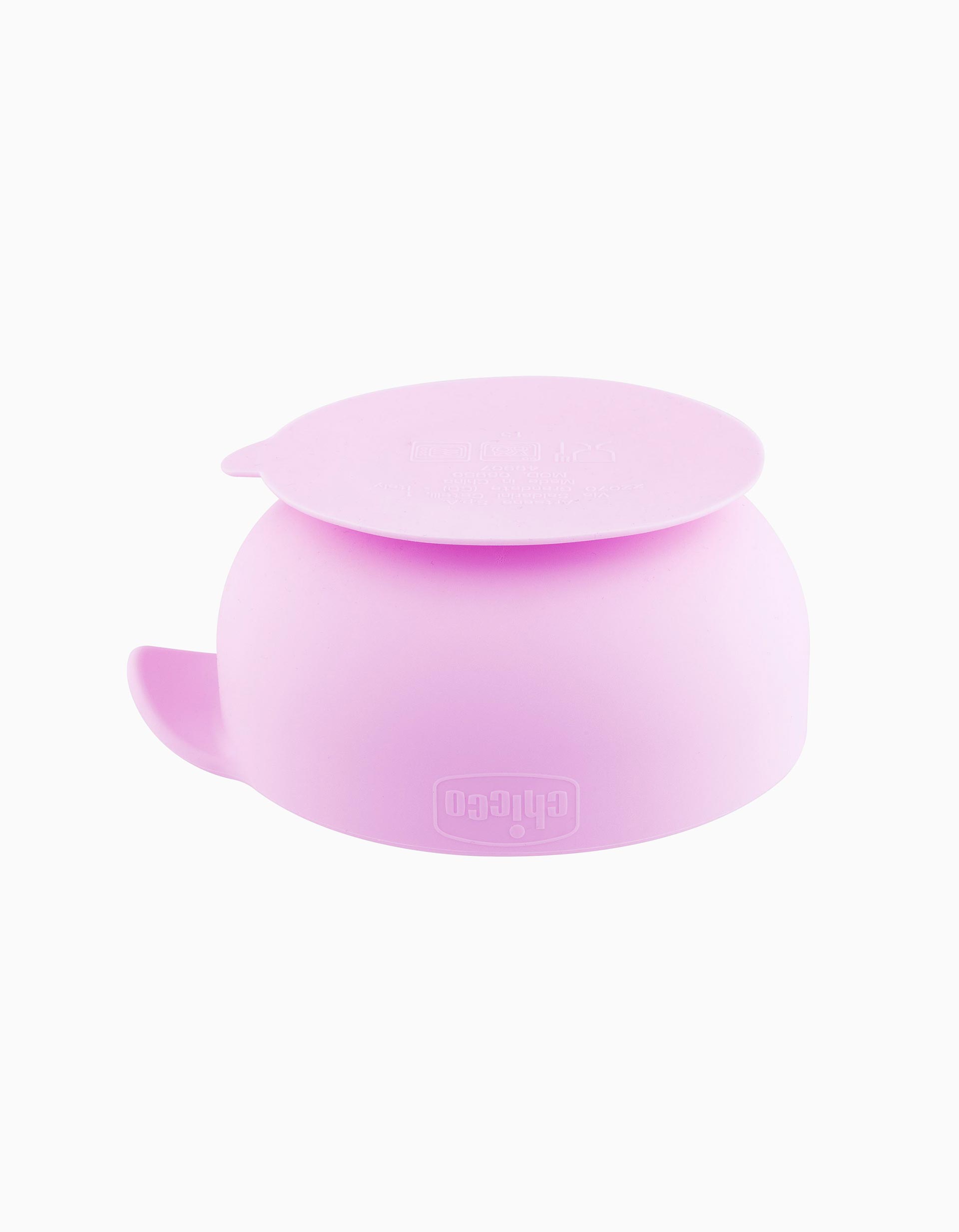 Eat Easy Silicone Bowl by Chicco, Pink