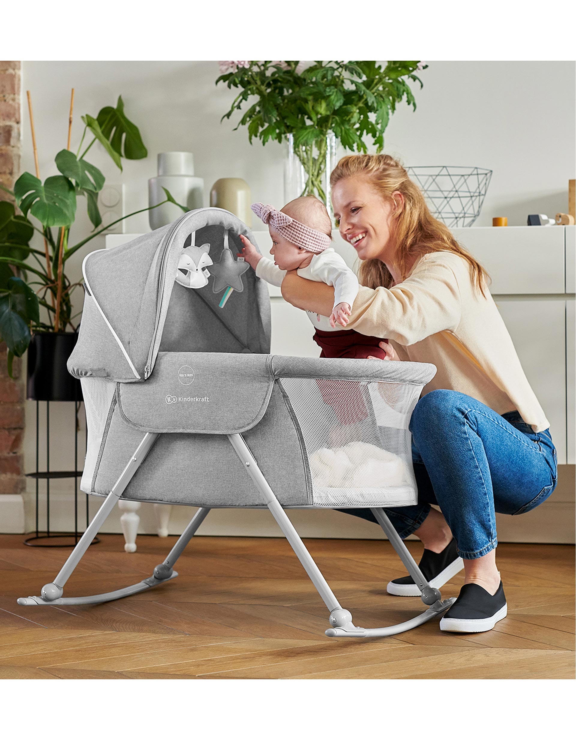 Lovi Crib by Kinderkraft