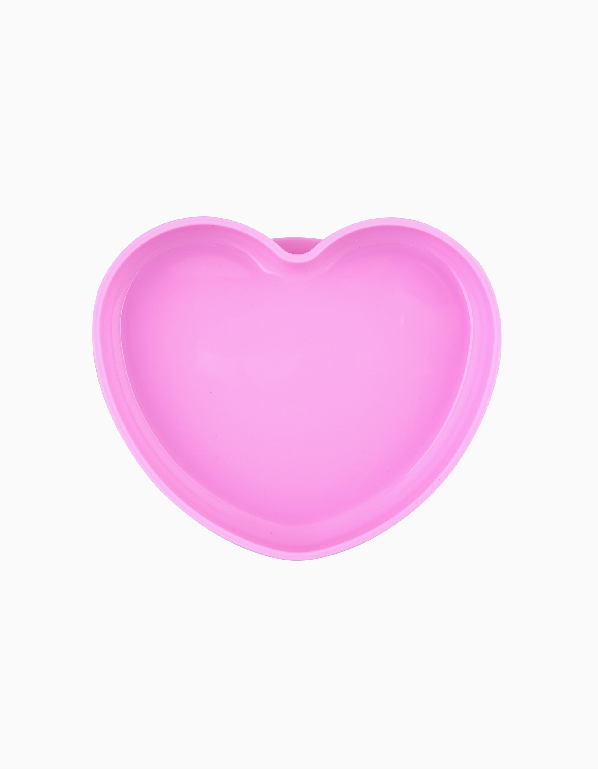 Silicone Plate, Eat Easy by Chicco, Heart, Pink