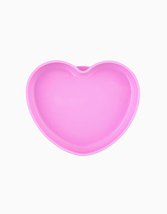 Plato de Silicona Eat Easy Chicco Heart Pink