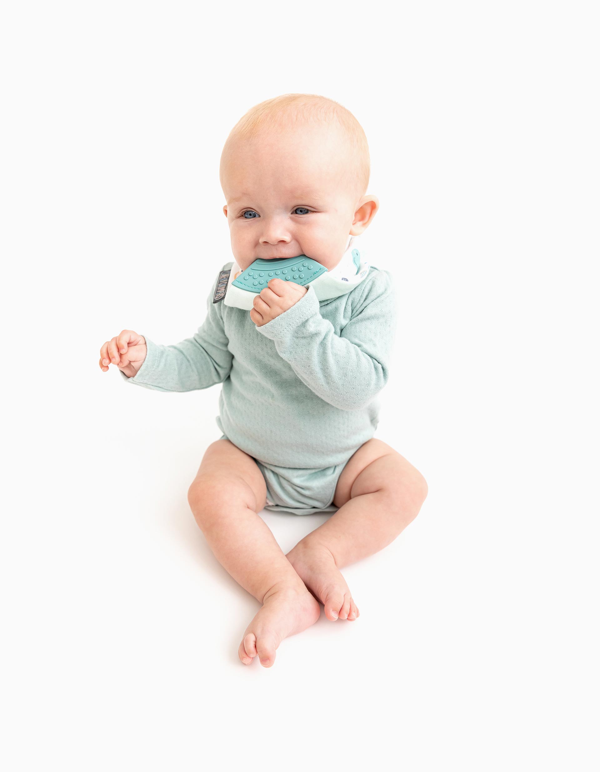 Bandana with Teether Cheeky Chompers Animals