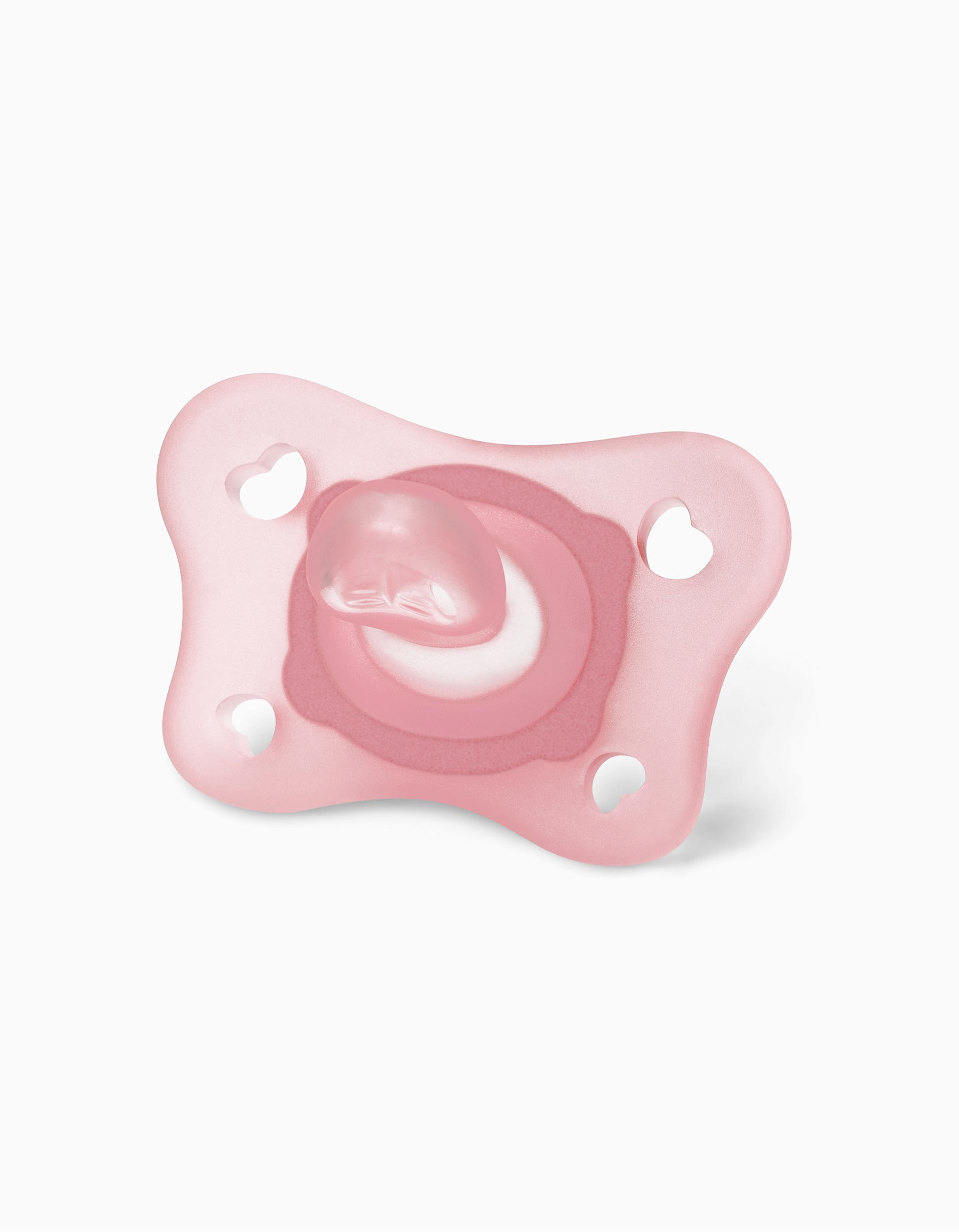 Silicone Dummy, Mini Soft Girl Chicco 0-2M 2UN