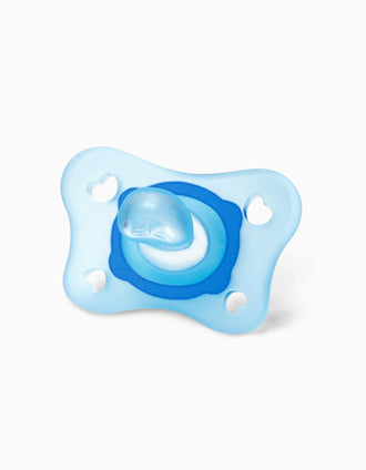 Chupete de Silicona Mini Soft Boy Chicco 0-2M 2 un.