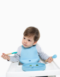 Assiette Minikoioi 6M+ Blue
