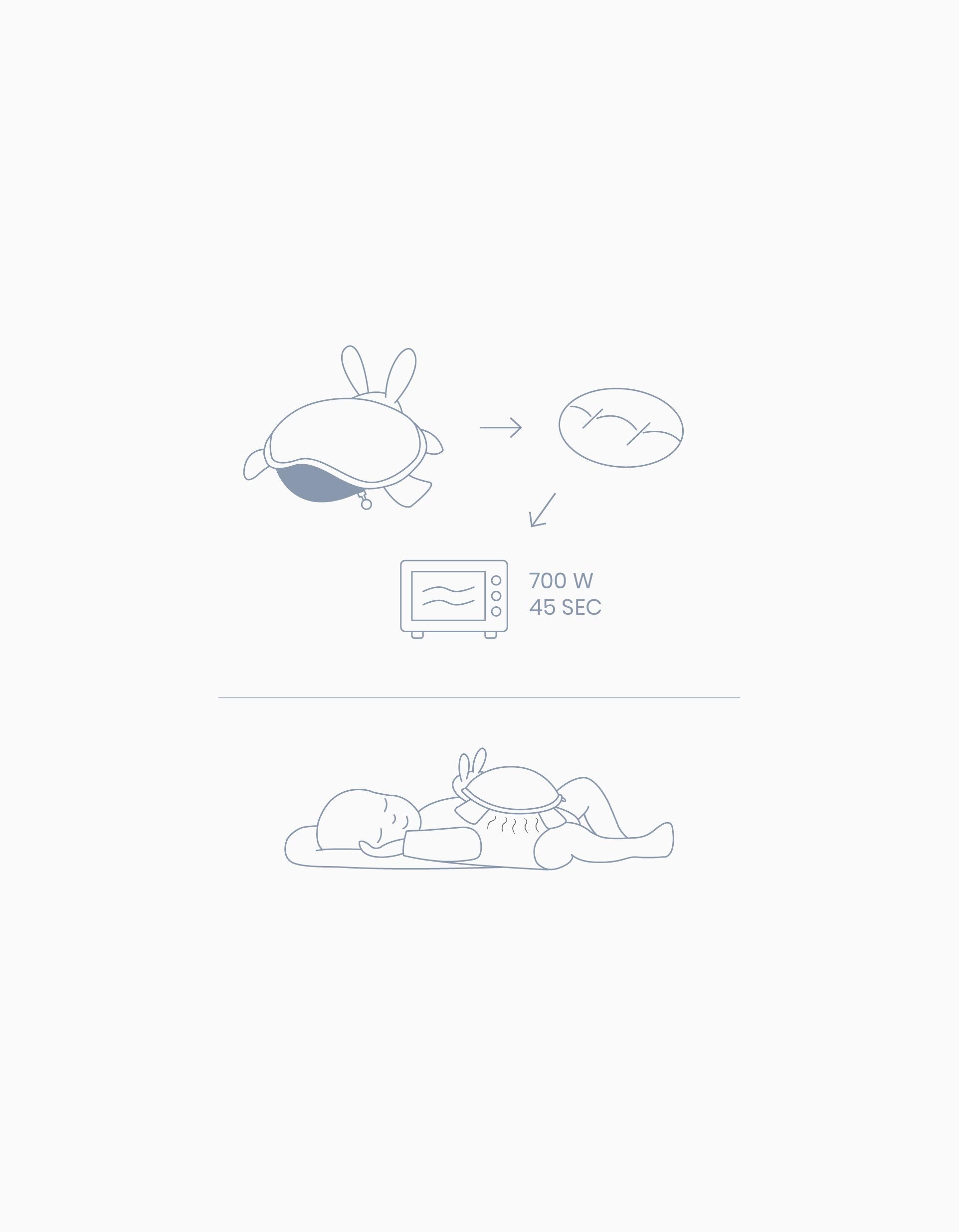 Oreiller Anti-coliques Snoogy Bear Doomoo