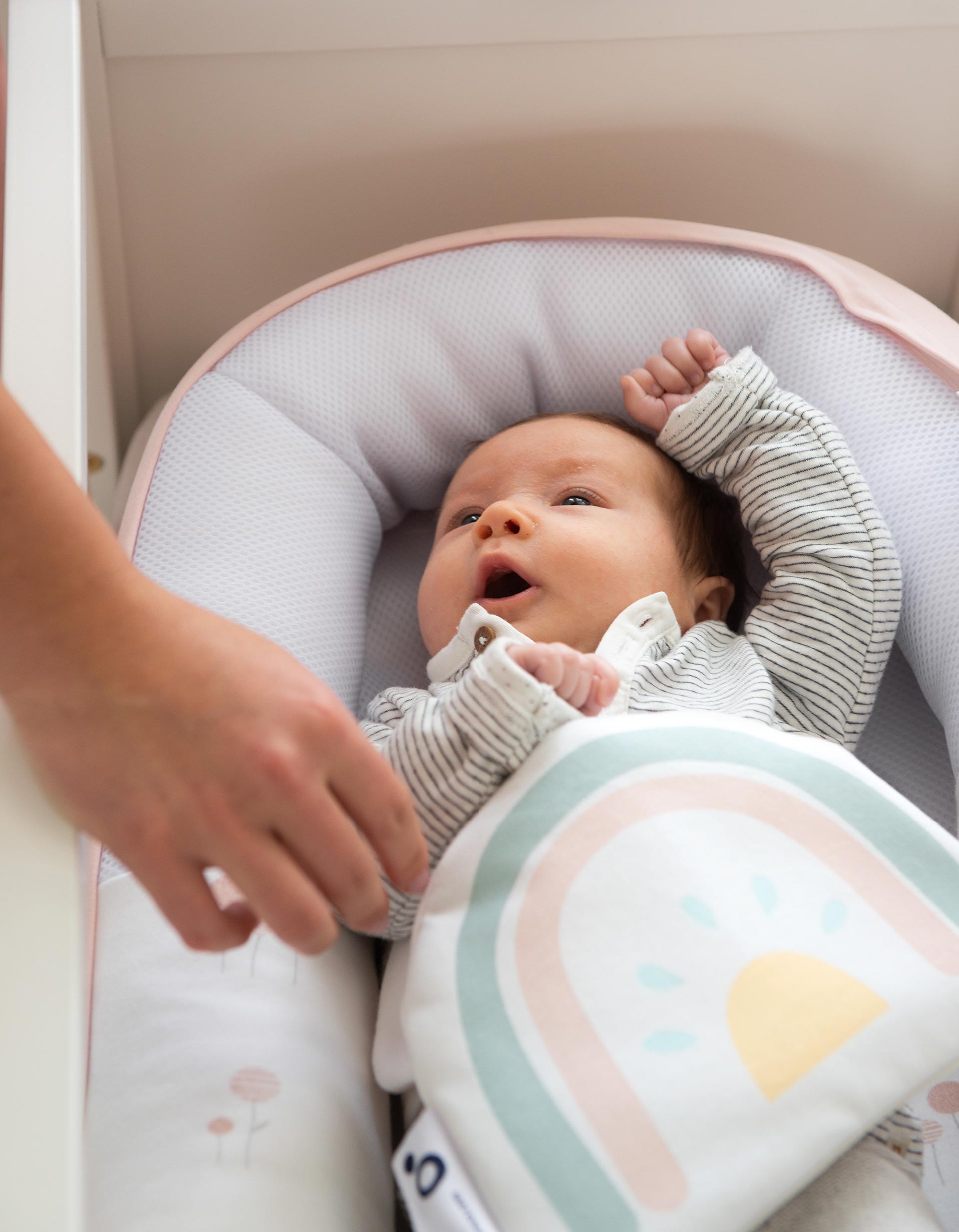 Oreiller Anti-coliques Arc-en-ciel Doomoo