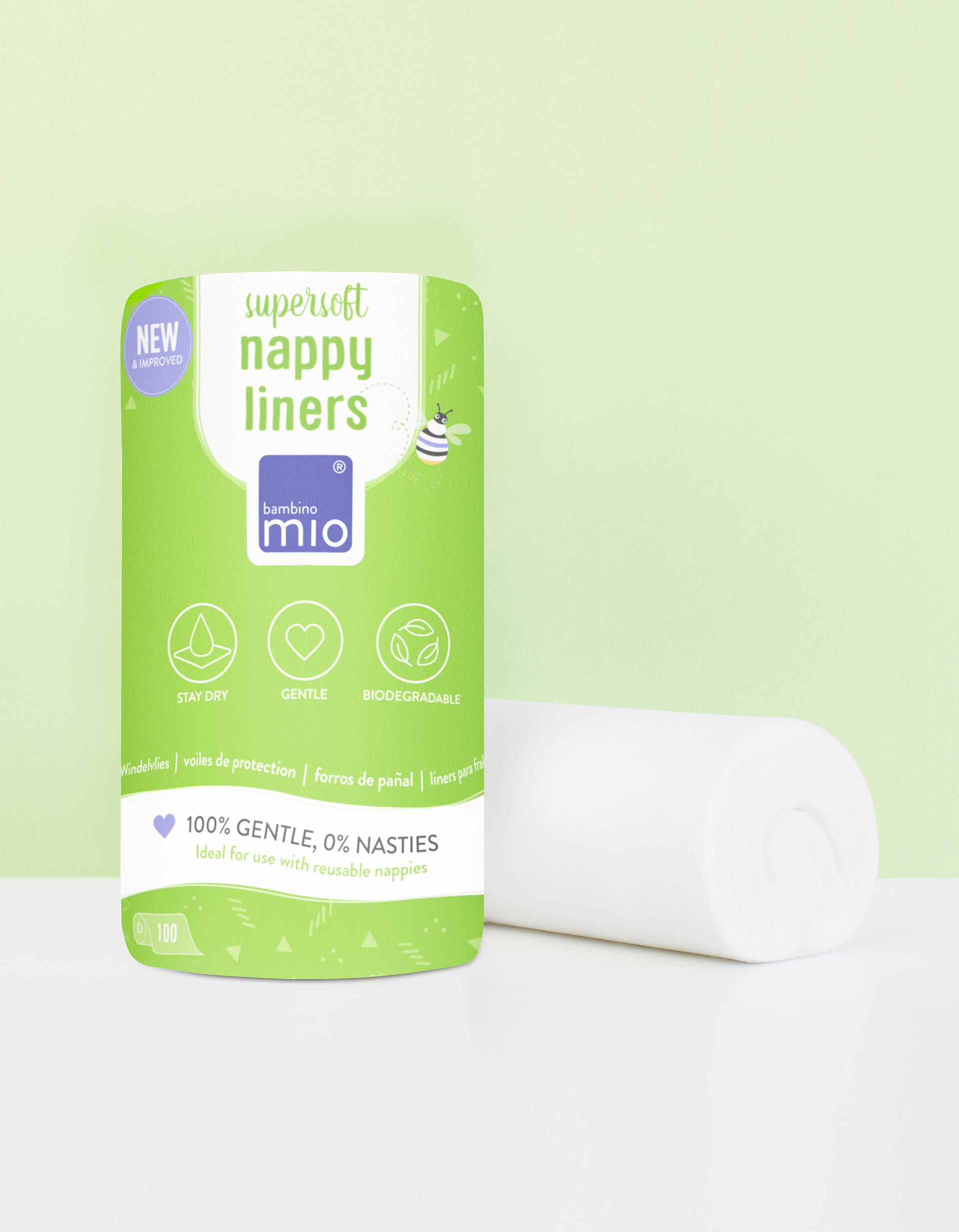 Bambino Mio 100x Nappy Liners