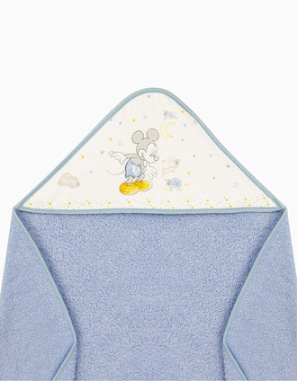 Toalha De Banho 100x100 cm Mickey Disney Azul