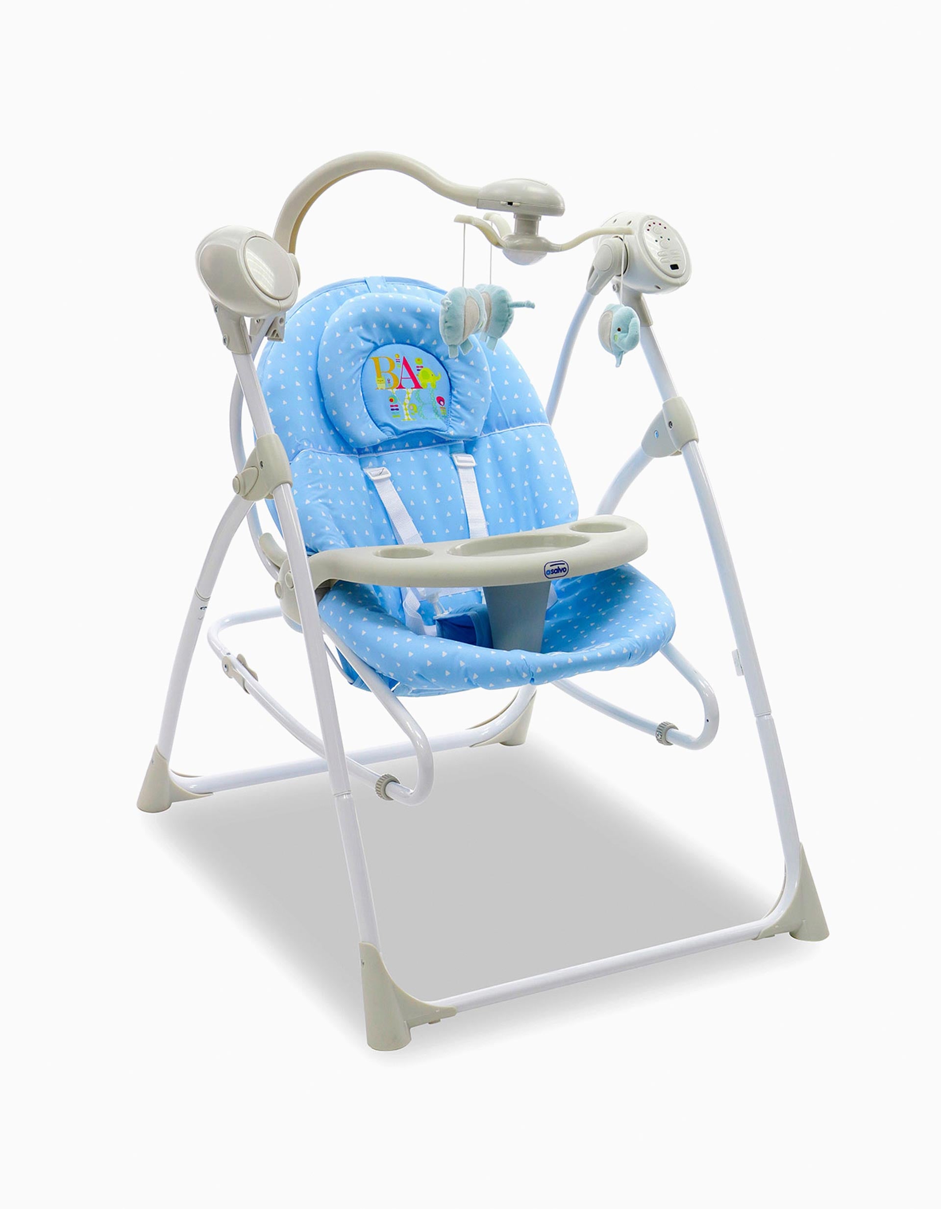 Baby Bouncer Columpio 3  In 1 Asalvo Hamaquita Celeste