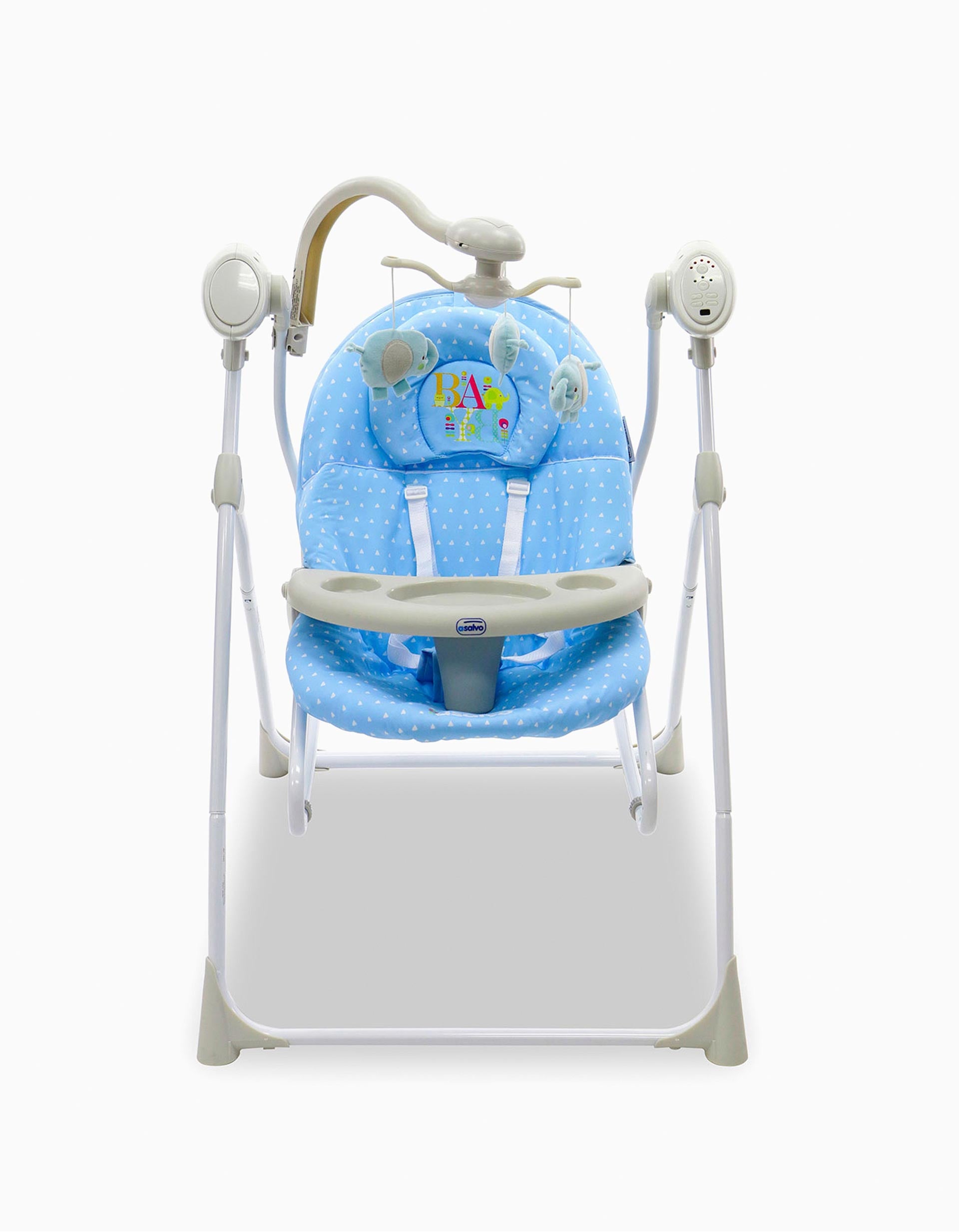 Baby Bouncer Columpio 3  In 1 Asalvo Hamaquita Celeste