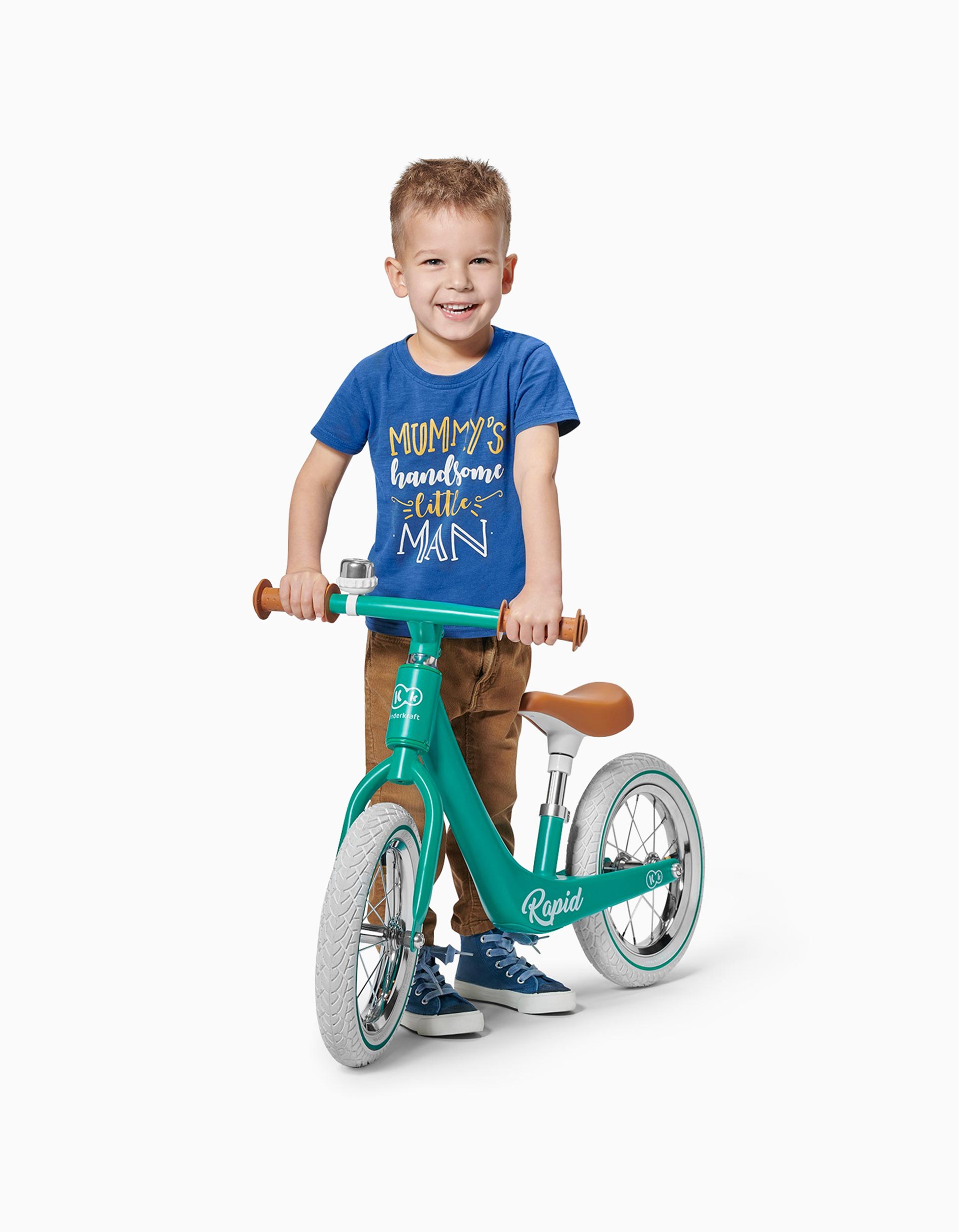 Balance Bike, Rapid by Kinderkraft, Midnight Green