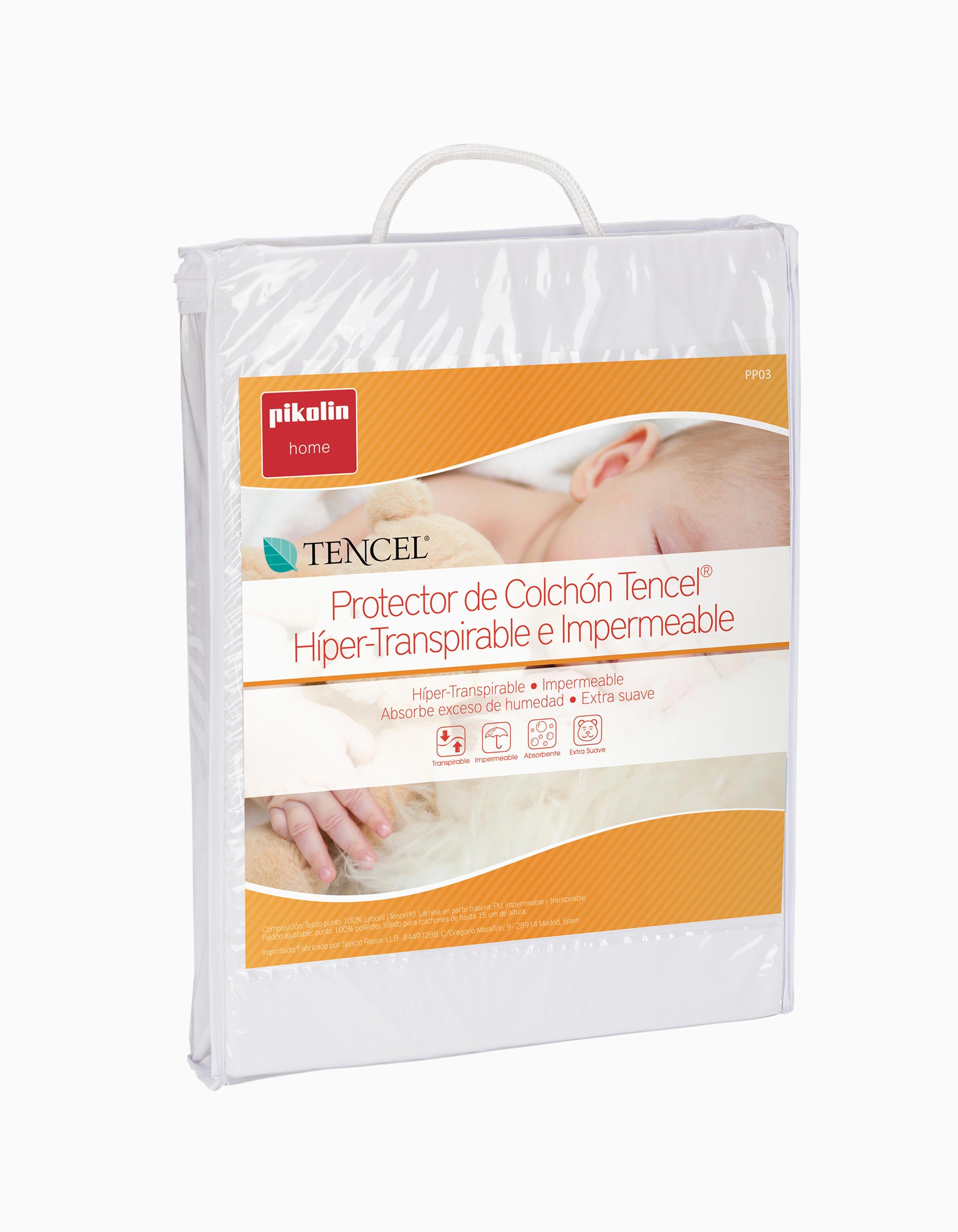 Mattress Protector 120x60cm Tencel Pikolin