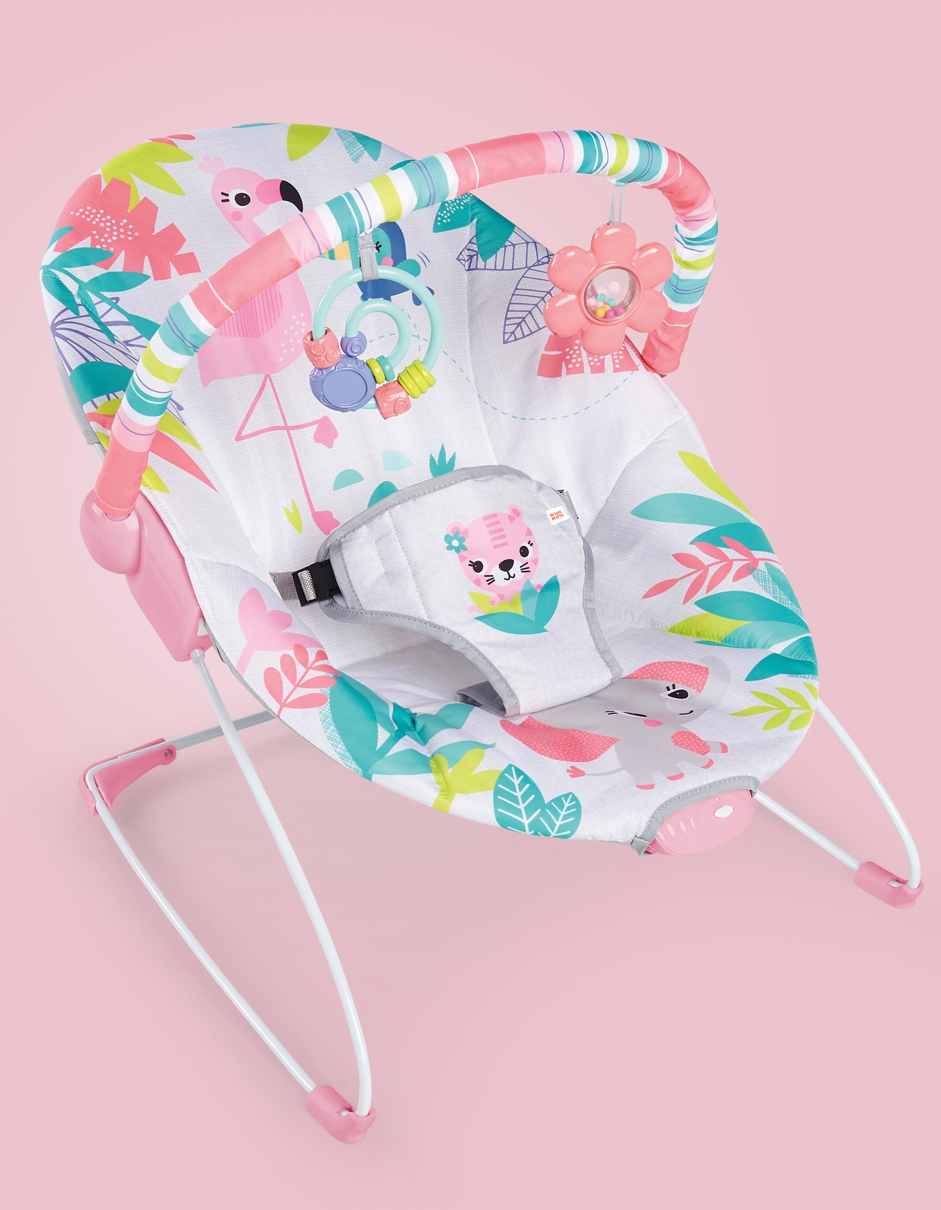 Bright Starts Flamingo Vibes Bouncer