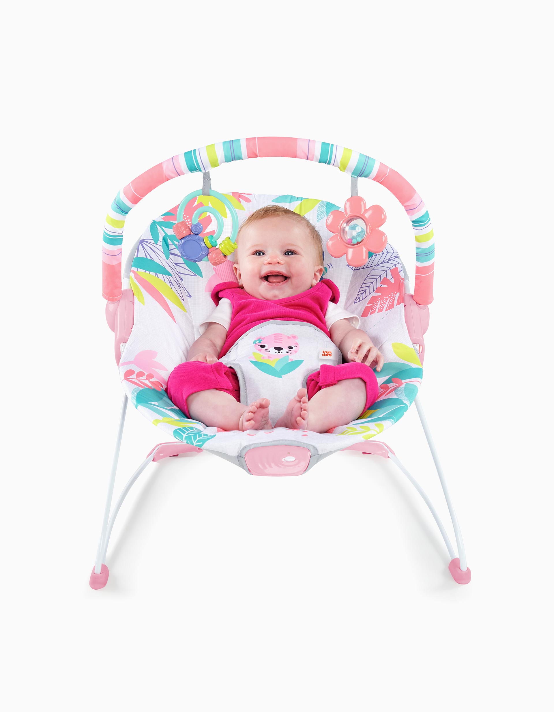 Bright Starts Flamingo Vibes Bouncer