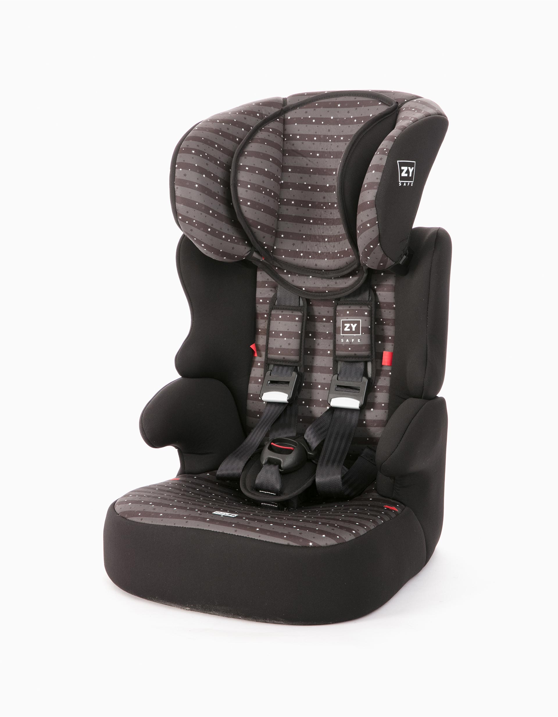 Car Seat Gr 1/2/3 Izzygo Plus Zy Safe Stars Black