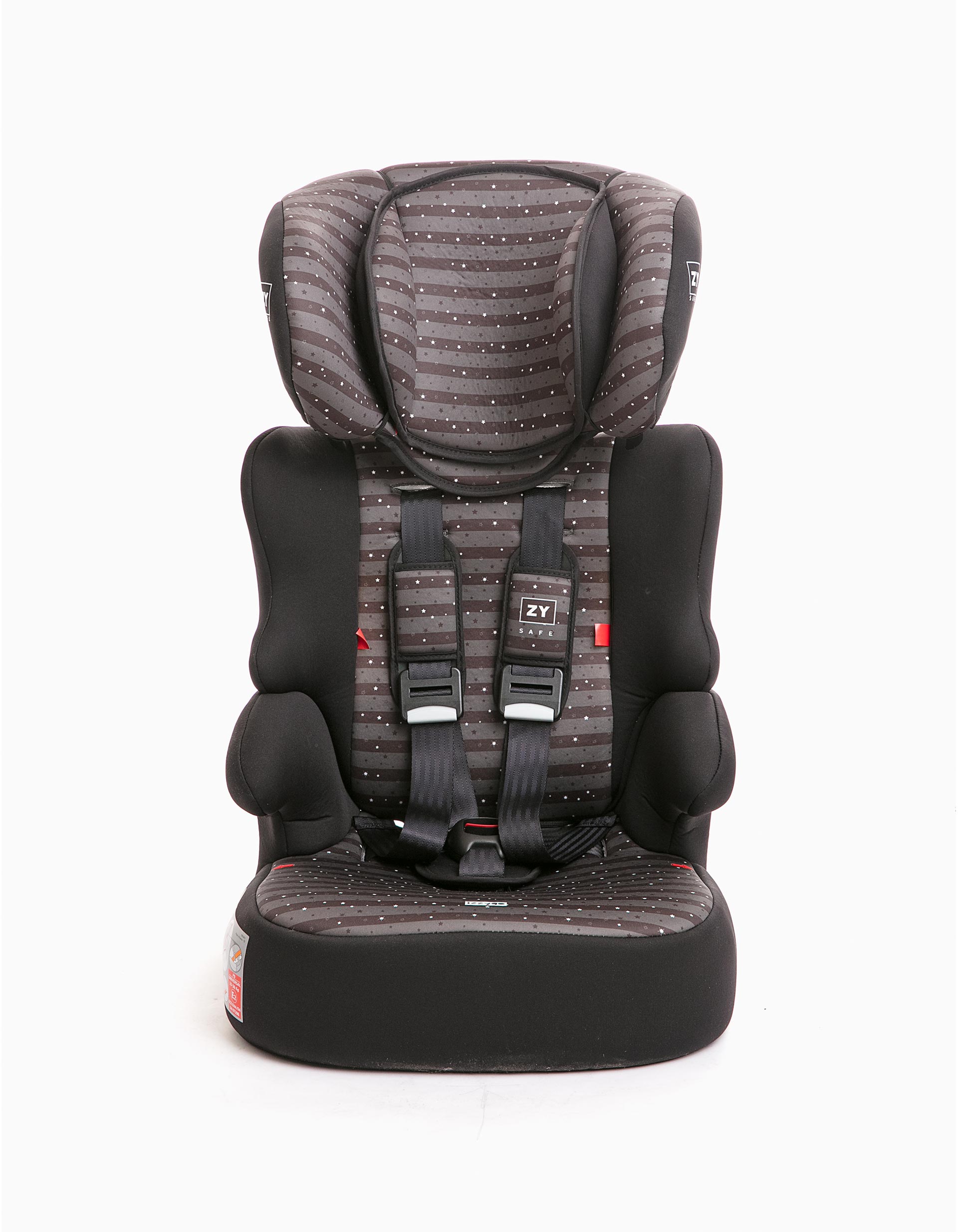 Car Seat Gr 1/2/3 Izzygo Plus Zy Safe Stars Black