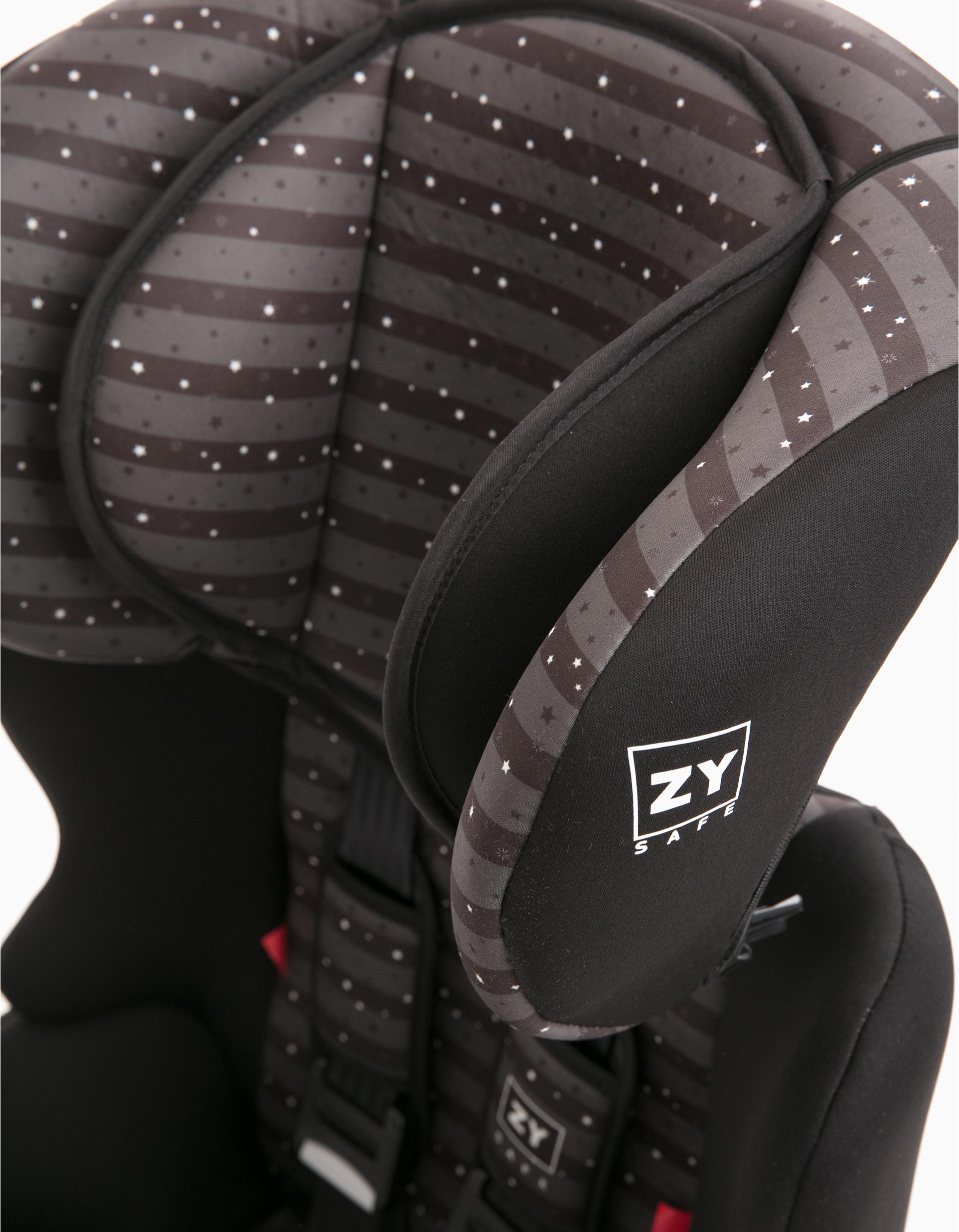 Car Seat Gr 1/2/3 Izzygo Plus Zy Safe Stars Black