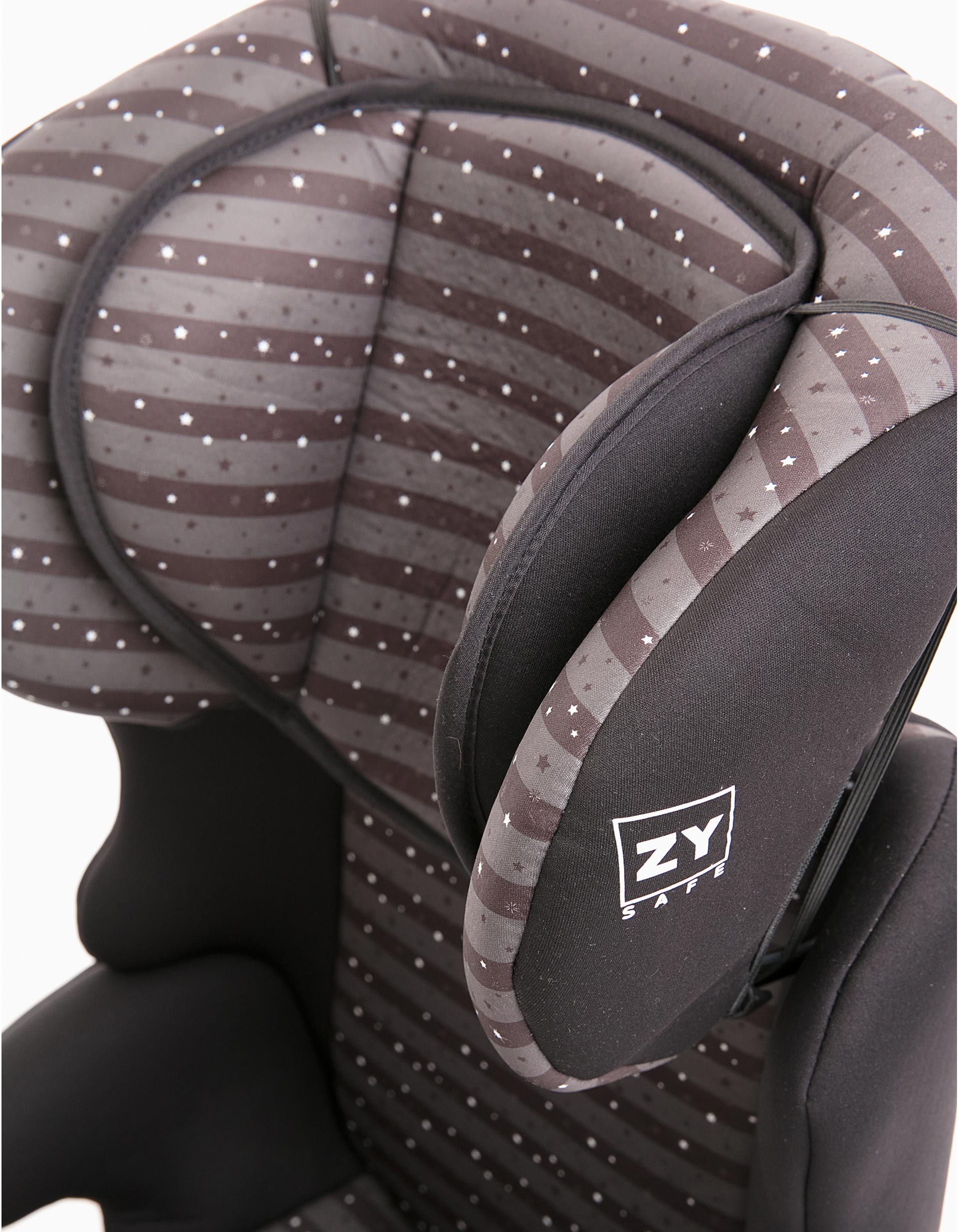 Car Seat Gr 2/3 Izzygo Plus Zy Safe Stars Black