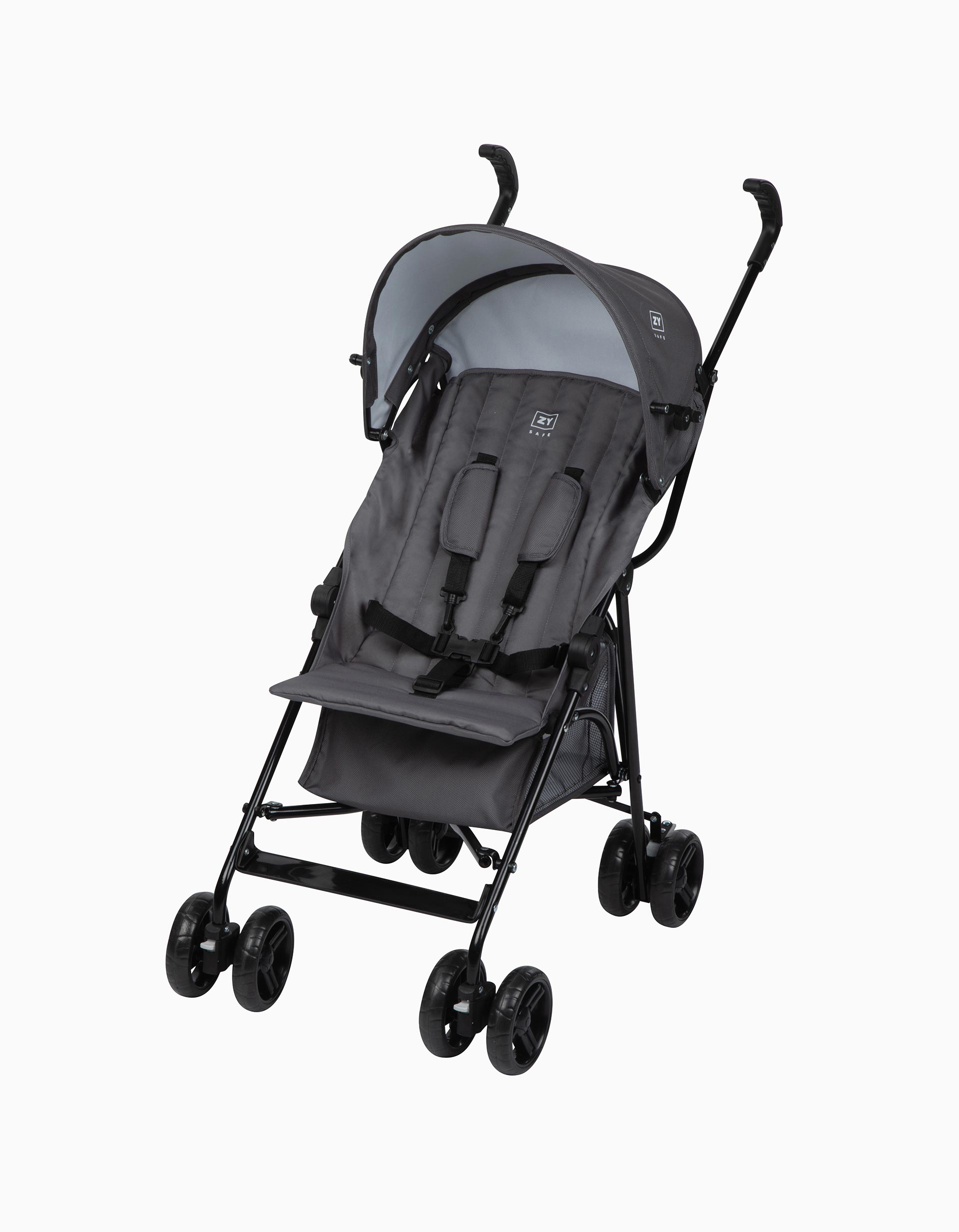 Road Plus Umbrella Stroller by Zy Safe, Grey