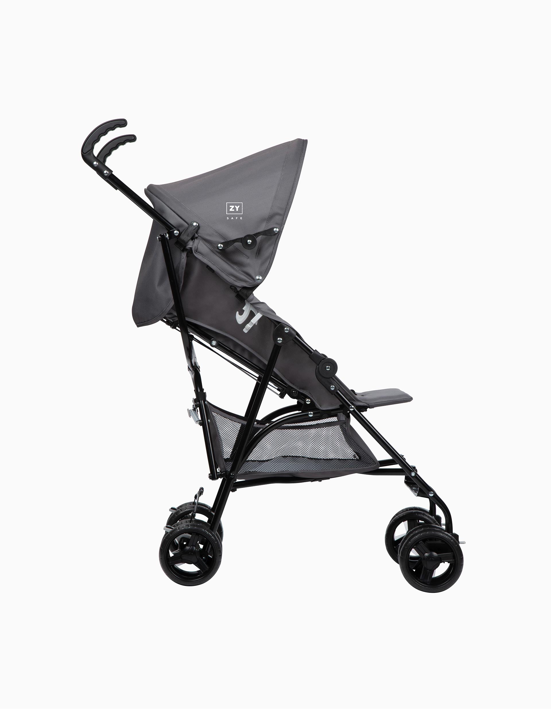 Road Plus Umbrella Stroller by Zy Safe, Grey