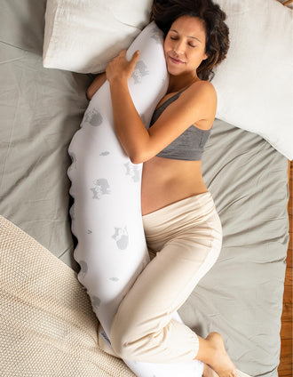 Coussin d'Allaitement Budy Fox Doomoo Grey