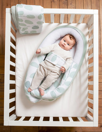 Coussin d'Allaitement Budy Leaves Doomoo Mint