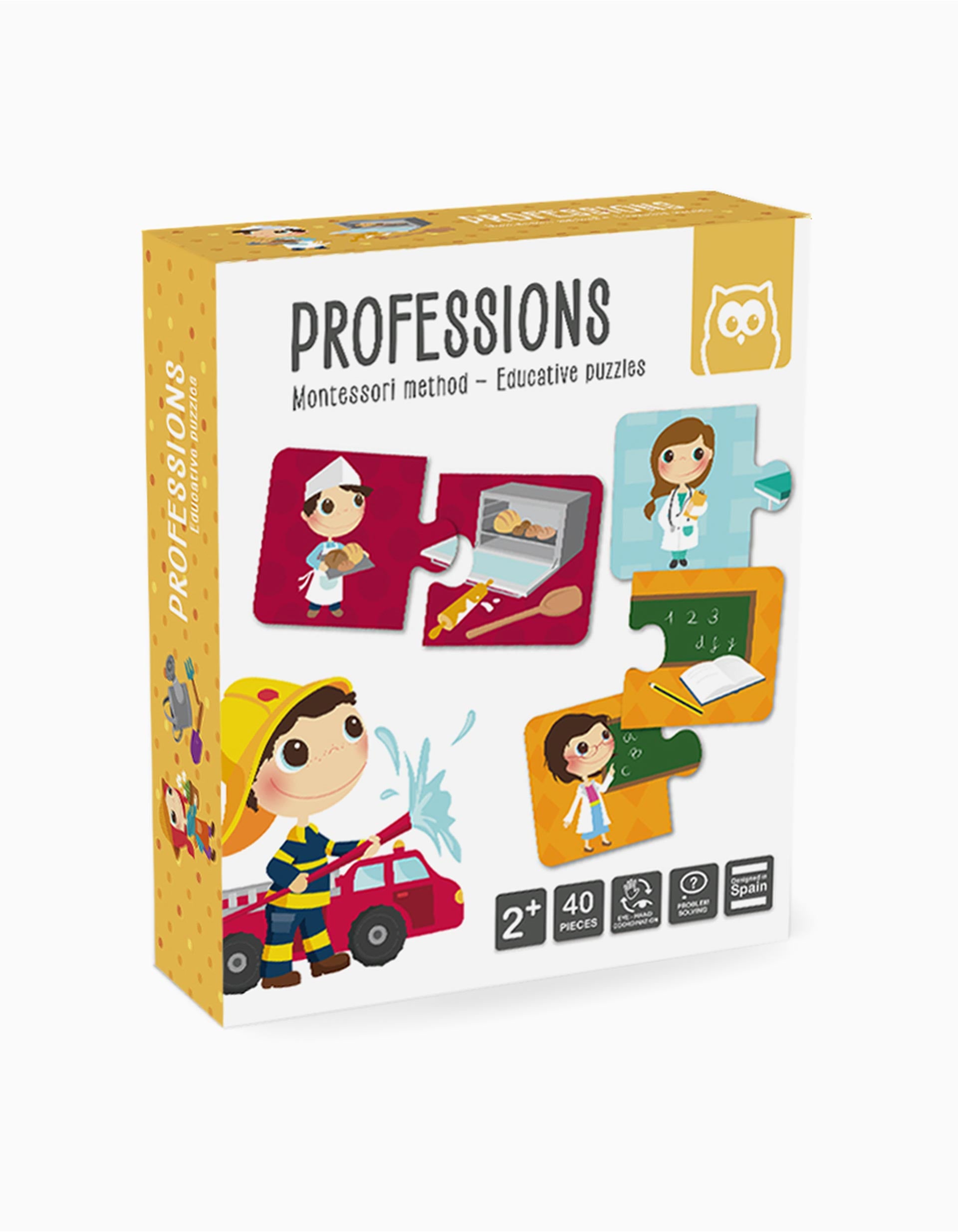 PUZZLE PROFISSÕES MONTESSORI EUREKAKIDS