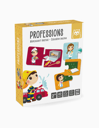 PUZZLE PROFISSÕES MONTESSORI EUREKAKIDS