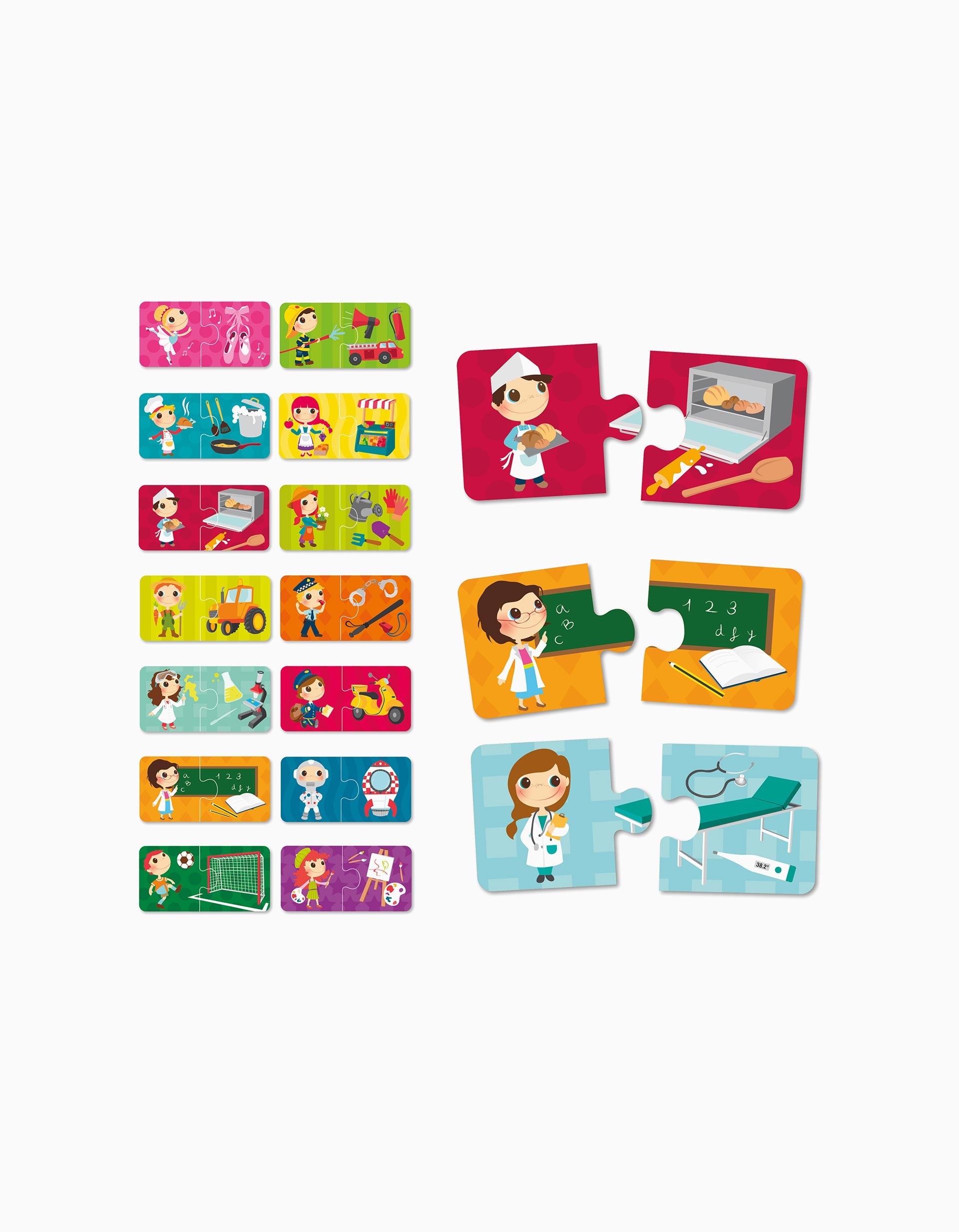 PUZZLE PROFISSÕES MONTESSORI EUREKAKIDS