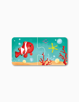 Puzzle Hábitat de los Animales Montessori Eurekakids