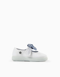 Ballet Pumps for Babies & Girls, 'Victoria', White